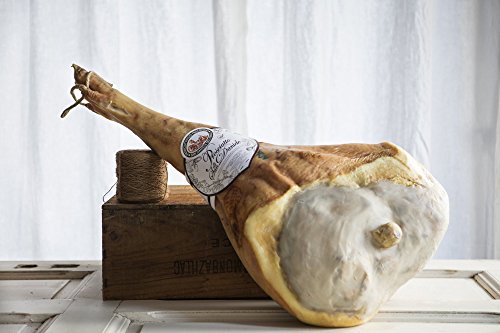 9kg ganze Keule Prosciutto di San Daniele DOP, im Geschenkkarton, luftgetrocknet, natürlich gereift - Preisgekrönte 'Gambero Rosso' Qualität