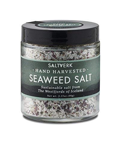 Saltverk Island Meersalz mit See-Algen (Glas 90g)