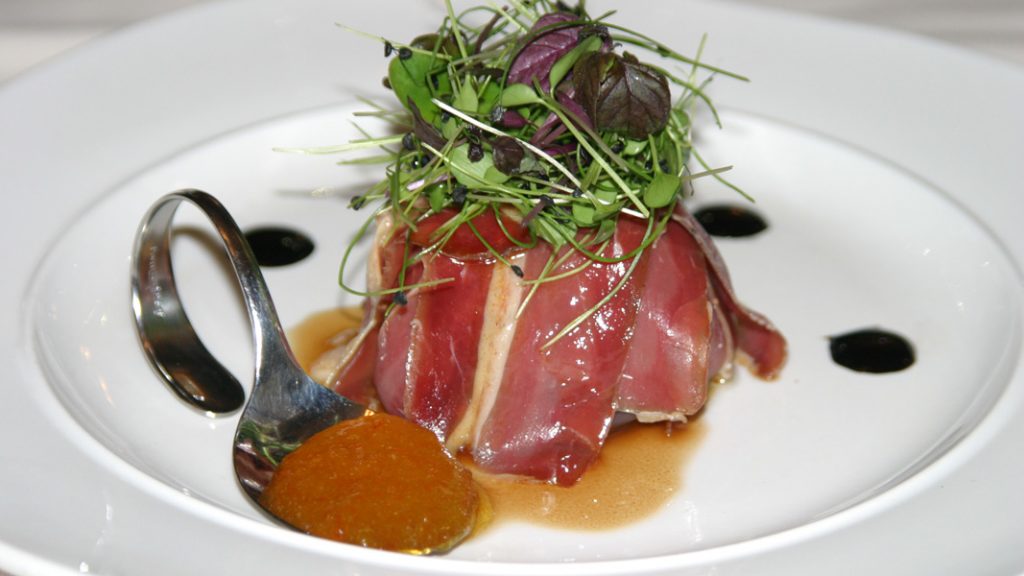 Entenbrust mit Radicchio - goodstuff AlpeAdria - © Gustav Schatzmayr