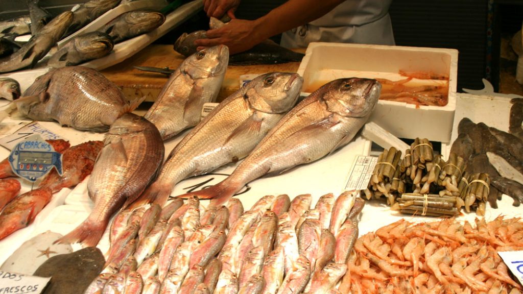 Malaga, Spanien - Fische am Markt - goodstuff AlpeAdria - © Gustav Schatzmayr