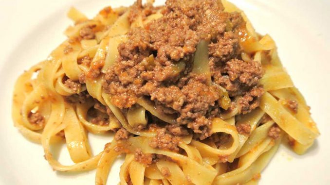 Pasta mit Ragù alla Bolognese - goodstuff AlpeAdria - © Gustav Schatzmayr