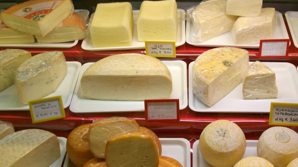 Käseauswahl - junger Käse - goodstuff AlpeAdria