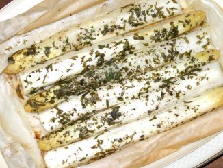 Spargel in Pergament - goodstuff AlpeAdria