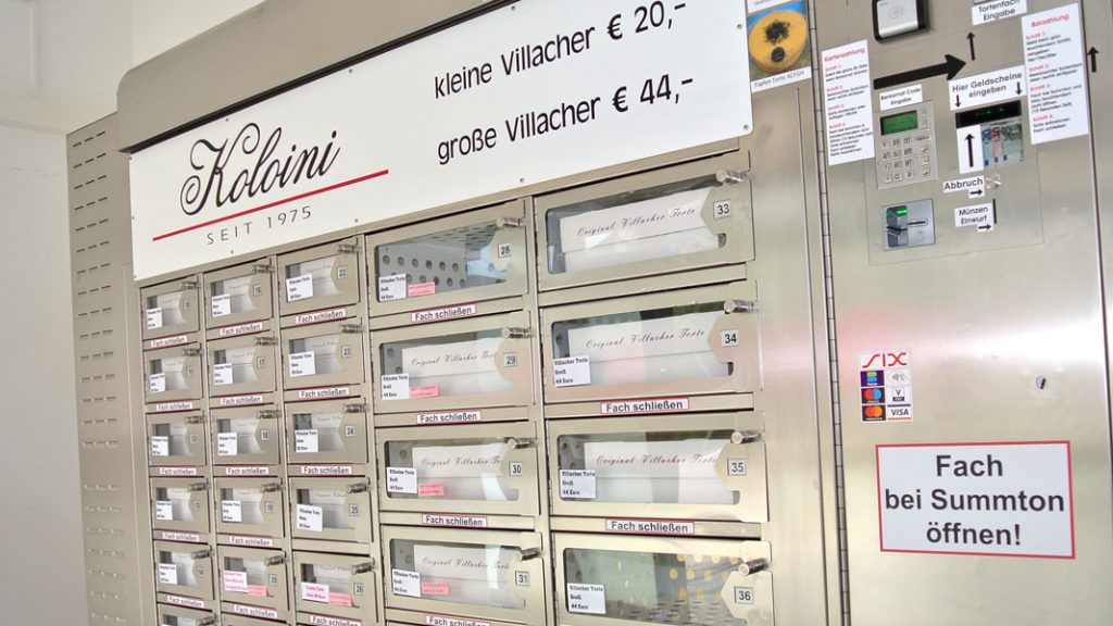 Tortenautomat - goodstuff AlpeAdria