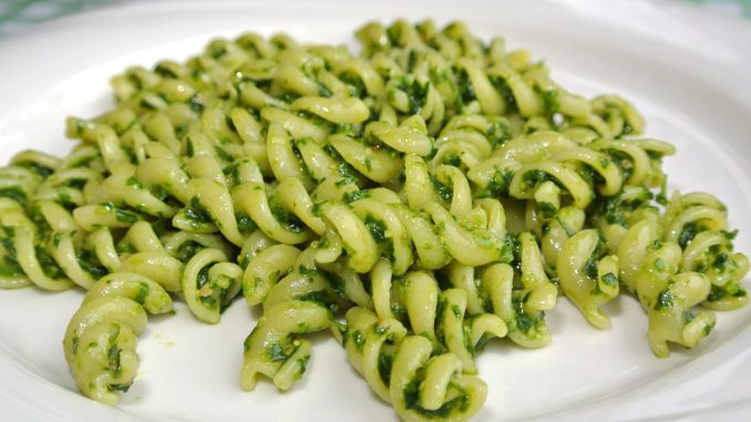 Bärlauchpesto mit Fusilli - goodstuff AlpeAdria