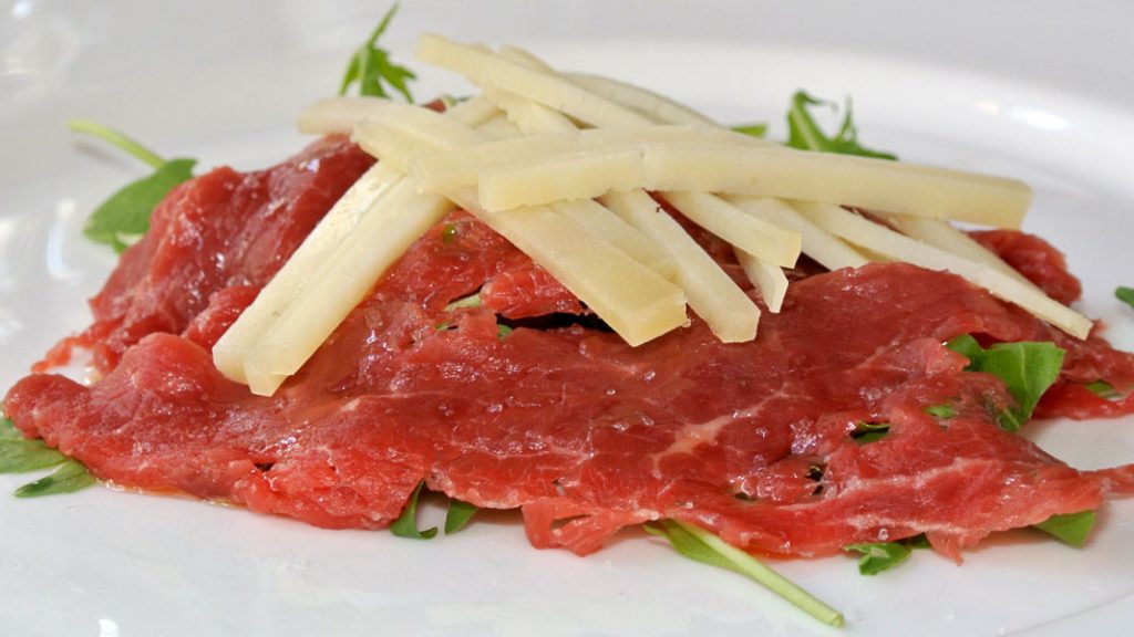 Carpaccio di Scottona - goodstuff AlpeAdria