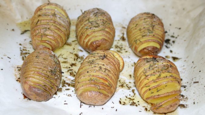 Hasselback Potatoes - goodstuff AlpeAdria