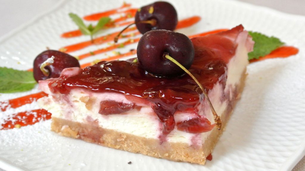 Cheesecake con Marmellata di Ciliege - goodstuff AlpeAdria