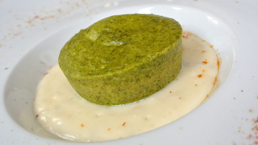 Flan di Sclopit con fonduta al Grogonzola - goodstuff AlpeAdria