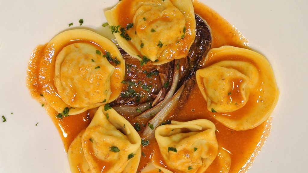 Trattoria Valeria 1904 - Tortelli ripieni di Spezzatino - goodstuff AlpeAdria