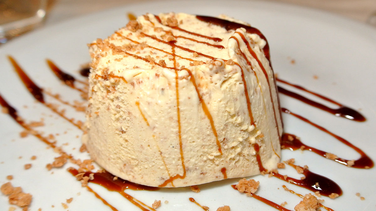 Semifreddo al Miele ed Amaretto - goodstuff AlpeAdria