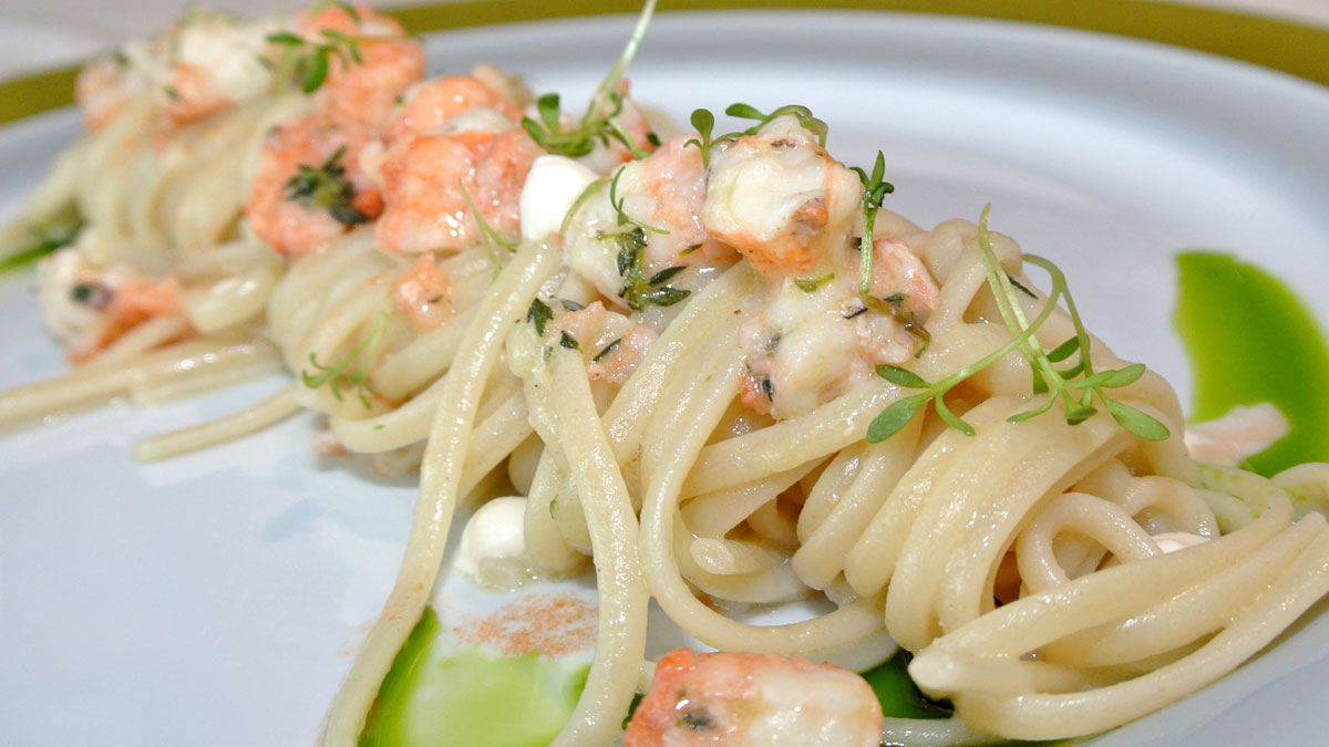 Linguine mit Scampi - goodstuff AlpeAdria