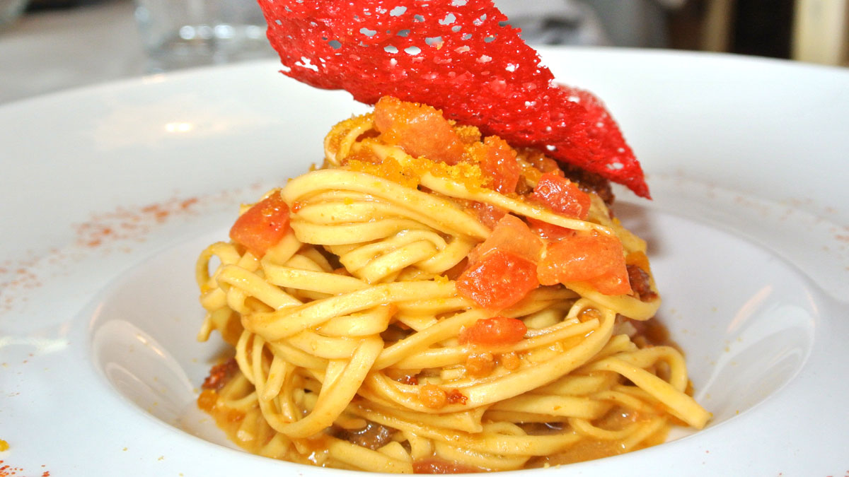 Tagliolini con Bottarga - goodstuff AlpeAdria