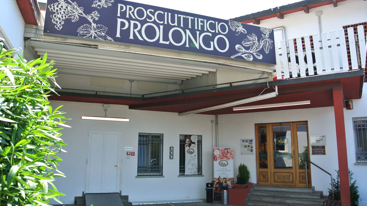 Prosciuttificio Prolongo in San Daniele del Friuli, Italien - goodstuff AlpeAdria