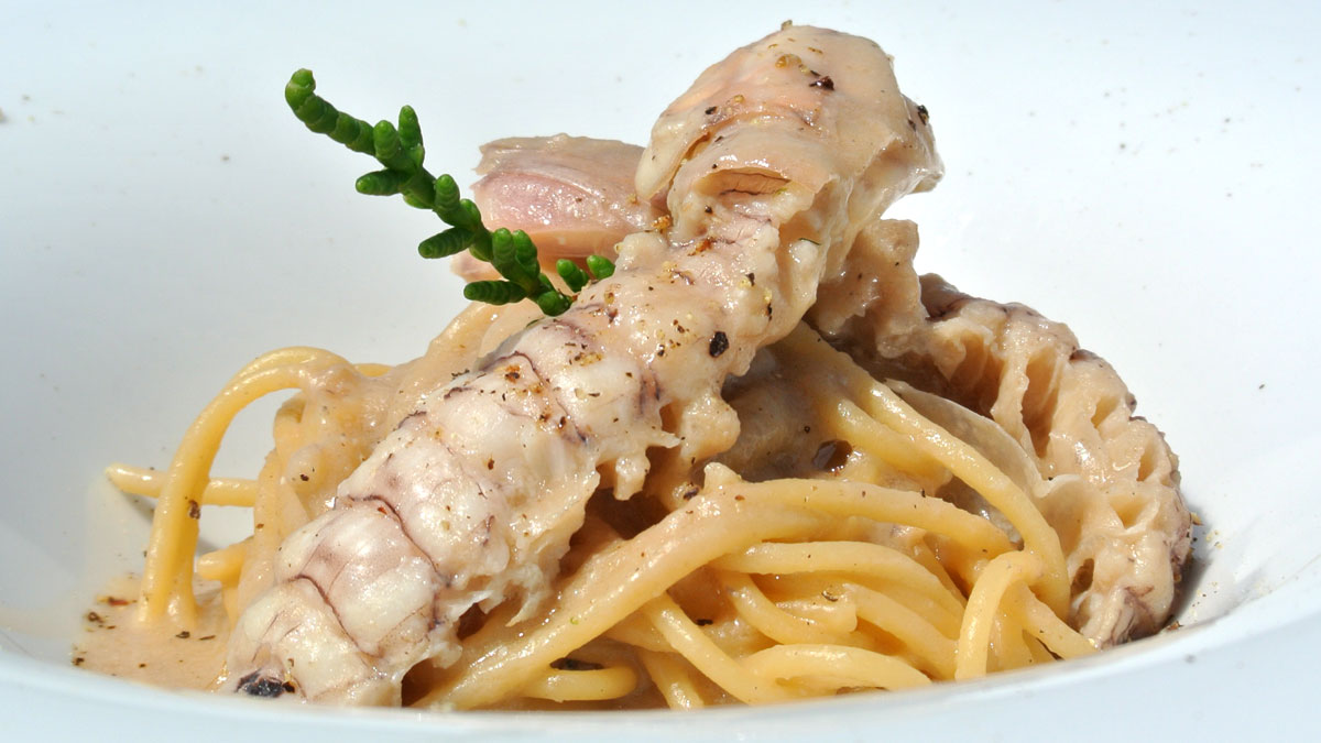 Spaghetti con Canoce - goodstuff AlpeAdria