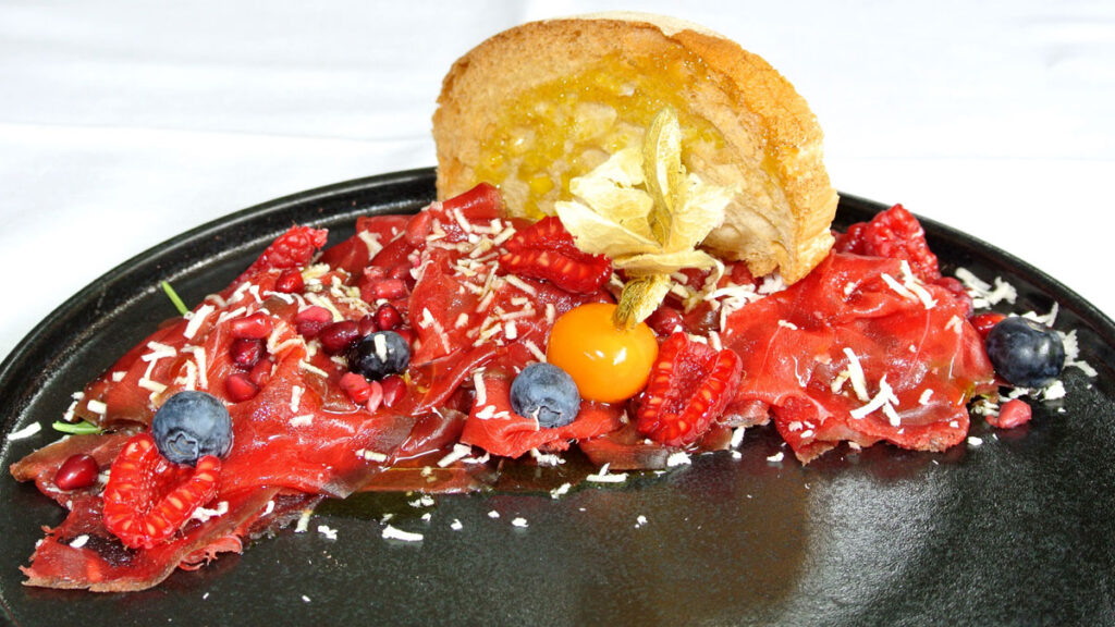 Carpaccio di Cervo - goodstuff AlpeAdria