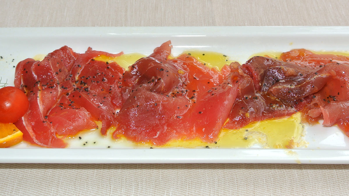 Carpaccio di Tonno - goodstuff AlpeAdria