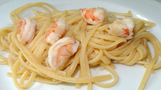 Linguine mit Shrimps - goodstuff AlpeAdria