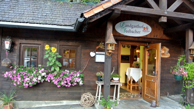 Landgasthof Seebacher in Gnesau, Kärnten - goodstuff AlpeAdria