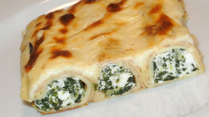 Crespelle mit Mangold und Ricotta - goodstuff AlpeAdria