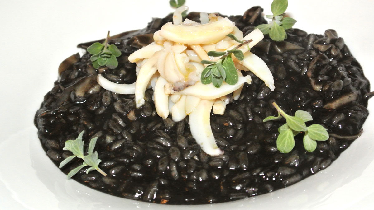 Risotto al Nero di Seppia - goodstuff AlpeAdria