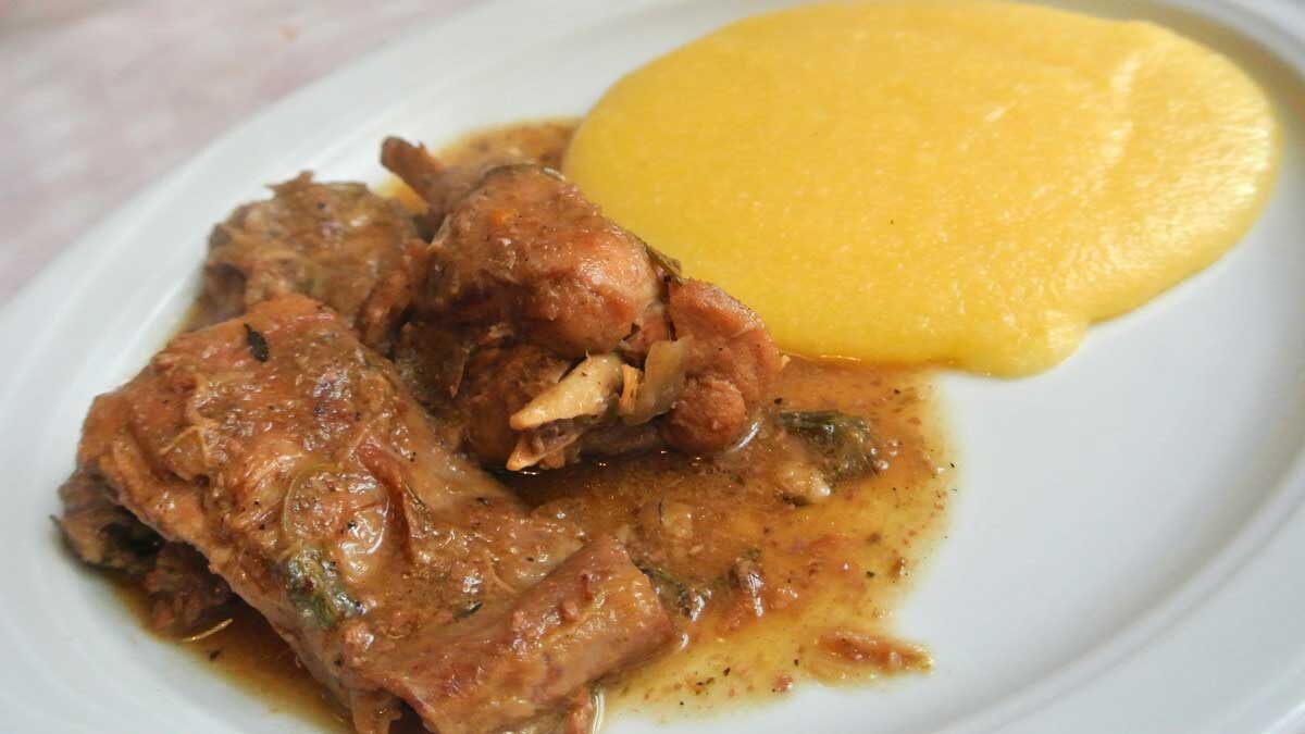 Coniglio al Forno con Polenta - goodstuff AlpeAdria