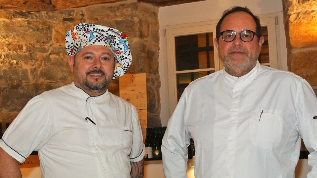 Chef Luca Morgan (rechts) und Terrence - goodstuff AlpeAdria