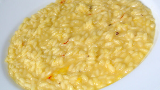 Risotto alla Milanese - goodstuff AlpeAdria