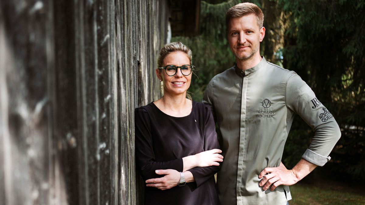 Anja-Margaretha Moritz und Roman Pichler - Restaurant Moritz - goodstuff AlpeAdria
