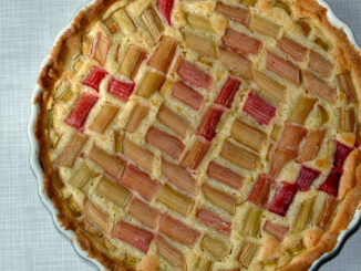 Frangipane-Tarte mit Rhabarber - goodstuff AlpeAdria