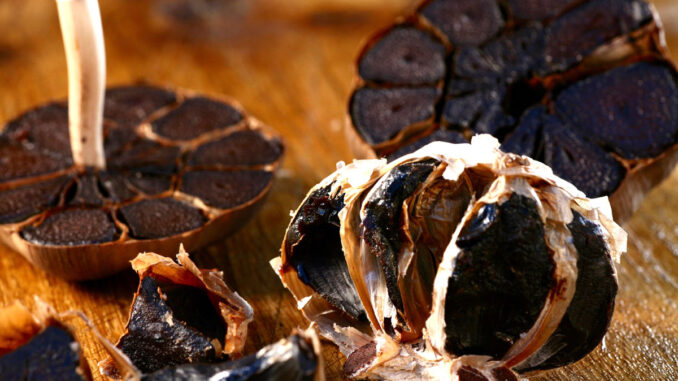 Schwarzer Knoblauch / Black garlic - © Norbert Janesch