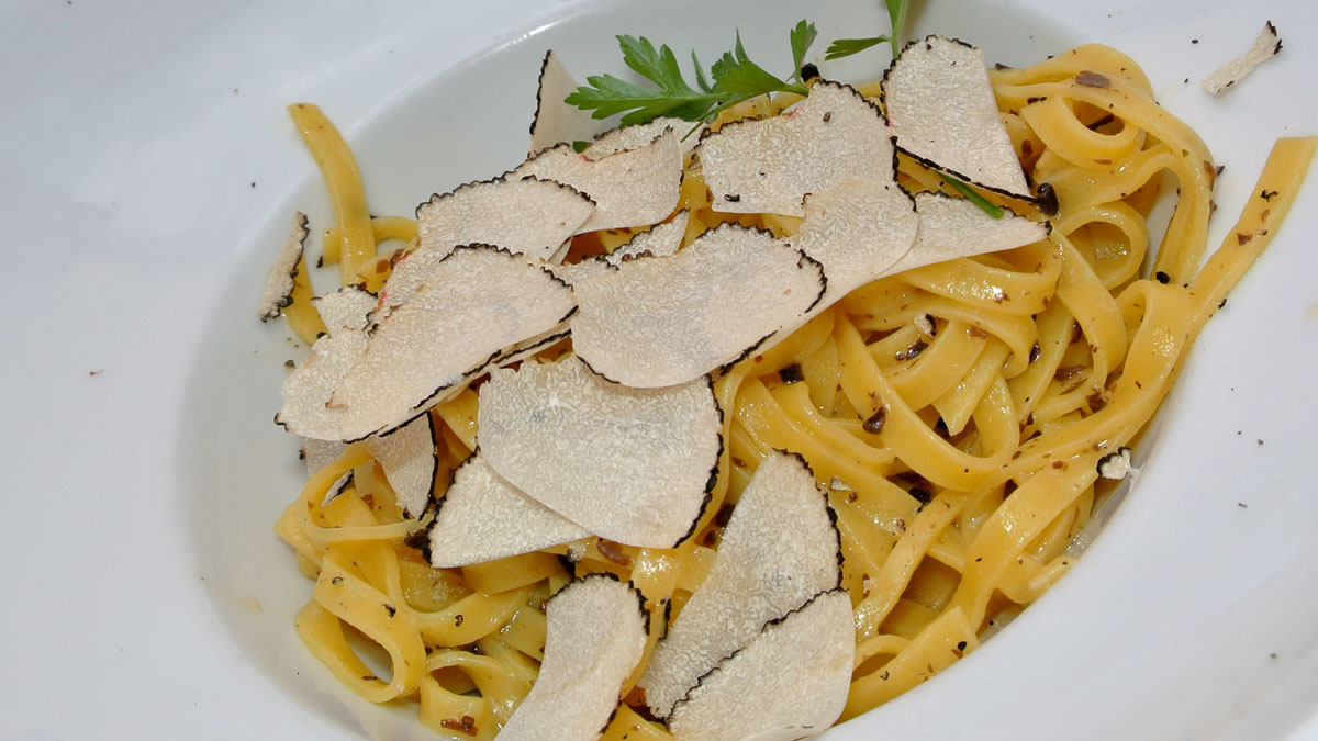 Tagliolini con Tartuffo di Norcia - goodstuff AlpeAdria