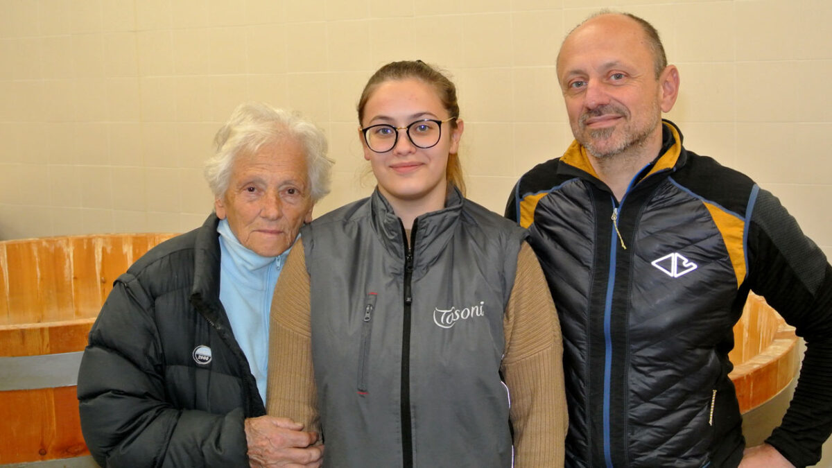 3 Generationen: Liana Chieu, Elisa und Domenico Tosoni - goodstuff AlpeAdria