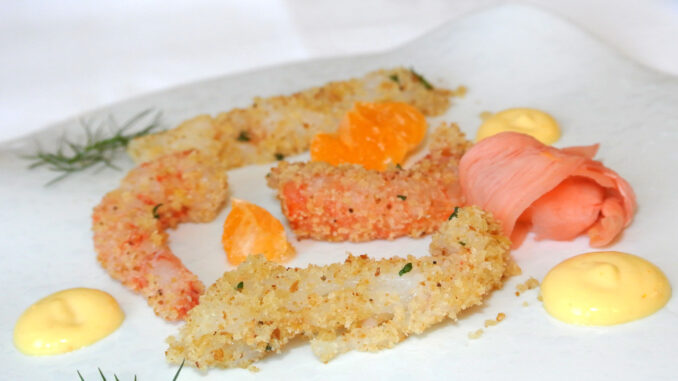 Fritto crudo di Scampi e Gamberi rossi - goodstuff AlpeAdria