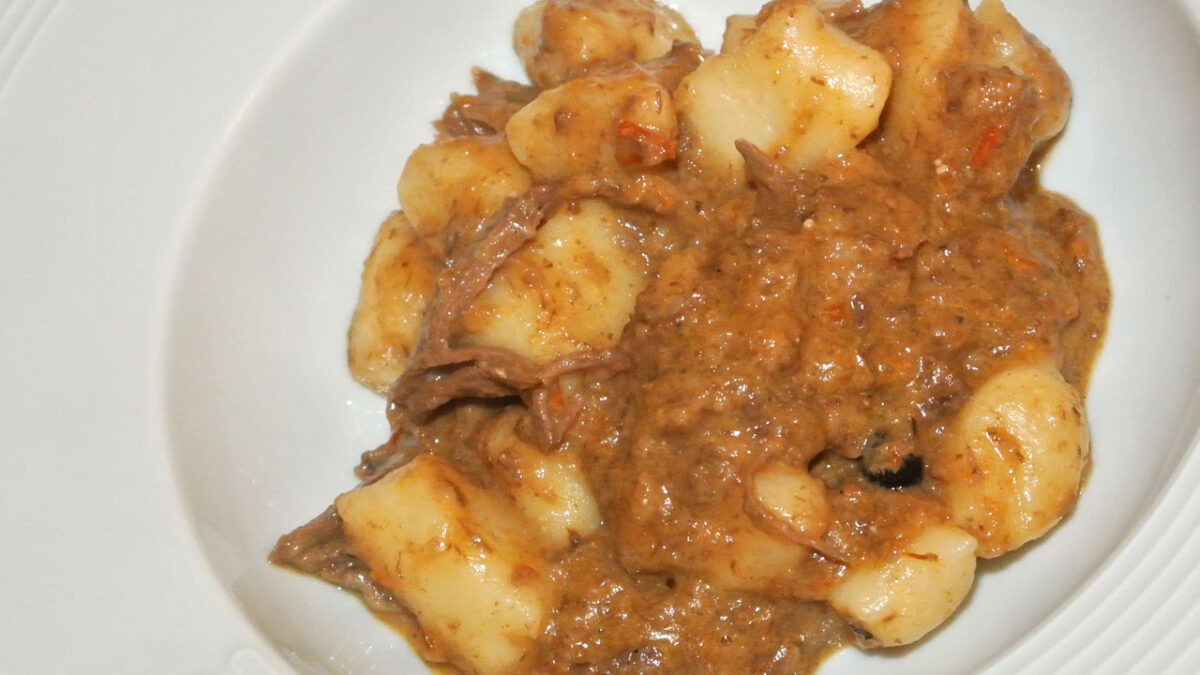 Gnocchi con Ragù di Cinghiale - goodstuff AlpeAdria