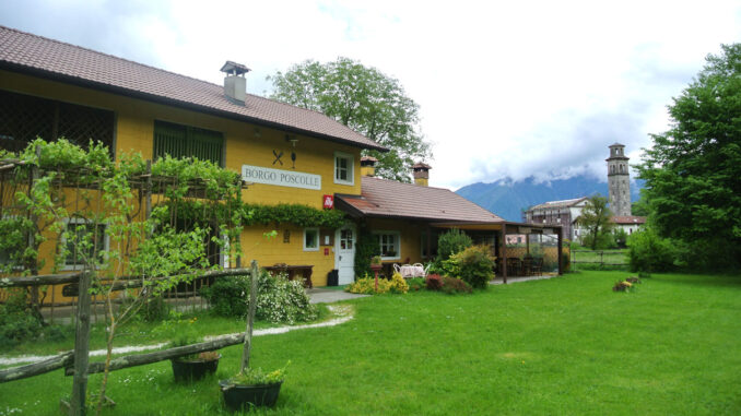 Ristorante Borgo Poscolle in Cavazzo Carnico, Italien Ristorante Borgo Poscolle in Cavazzo Carnico, Italien - goodstuff AlpeAdria