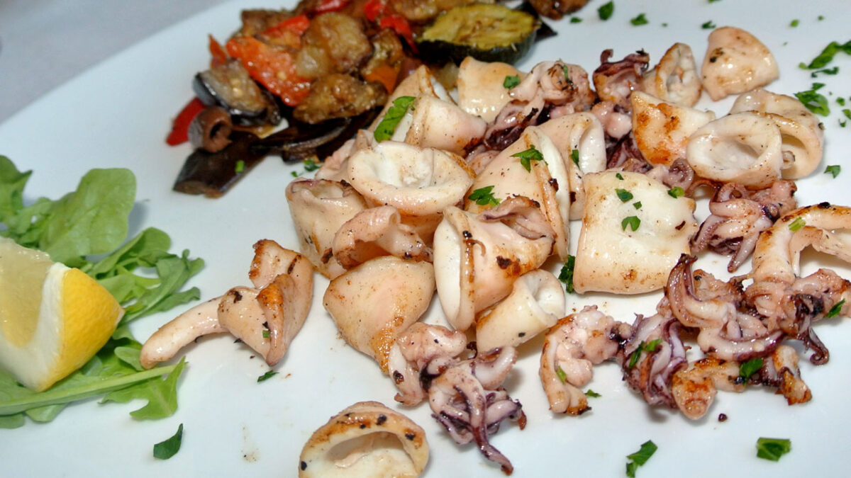 Calamari alla Griglia - goodstuff AlpeAdria