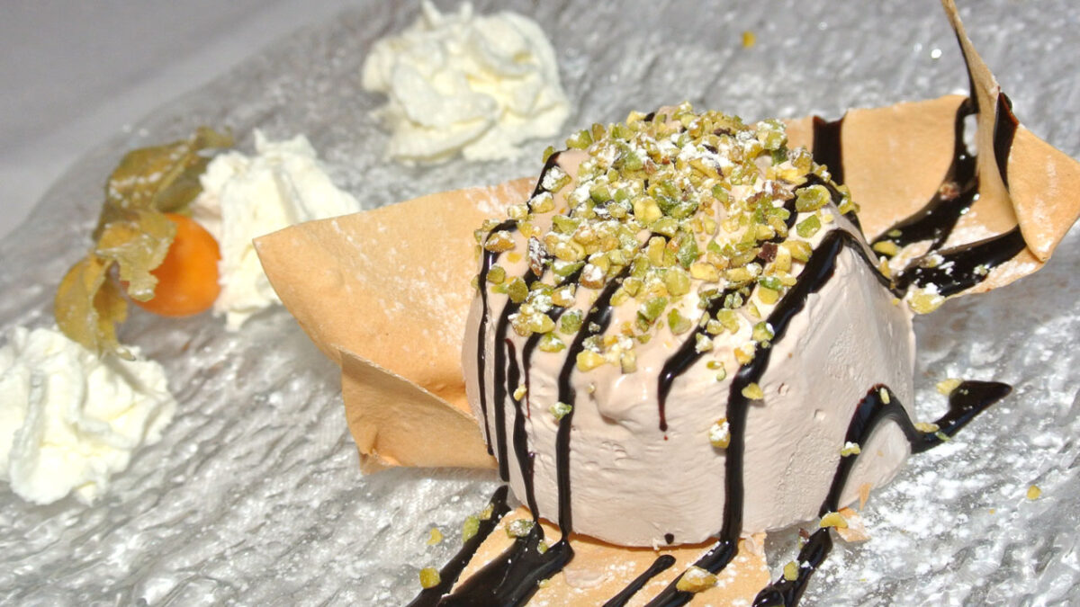 Semifreddo al Gianduja e Pistacchio - goodstuff AlpeAdria
