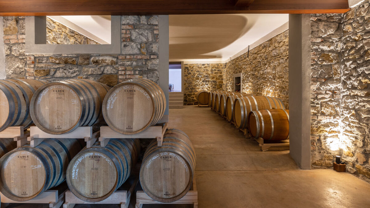 Tenuta Stella - der Fasskeller - goodstuff AlpeAdria