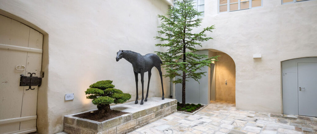 Künsthaus Gmünd in Kärnten - Innenhof - © Martin Gfrerer / Trecolore Architects