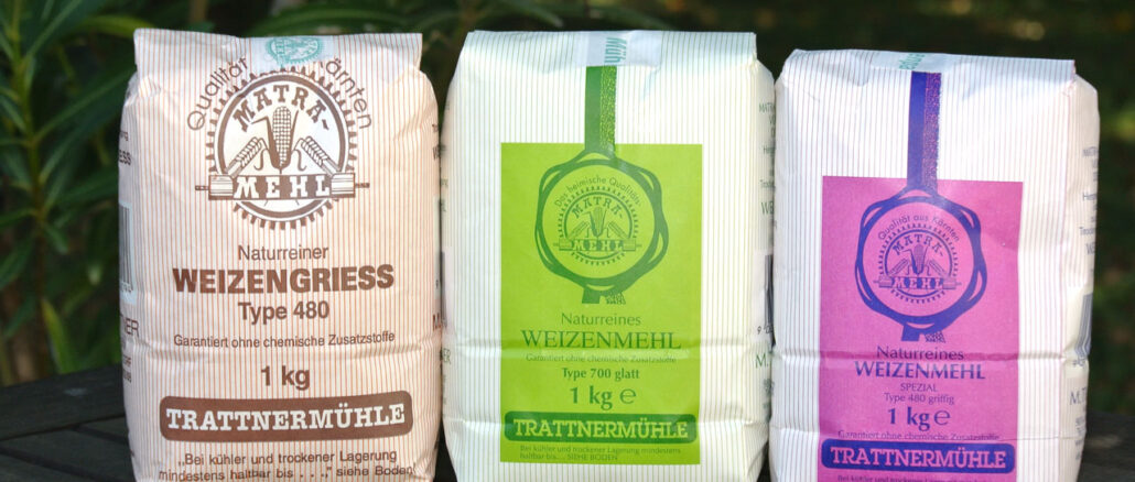 Mehlauswahl - goodstuff AlpeAdria