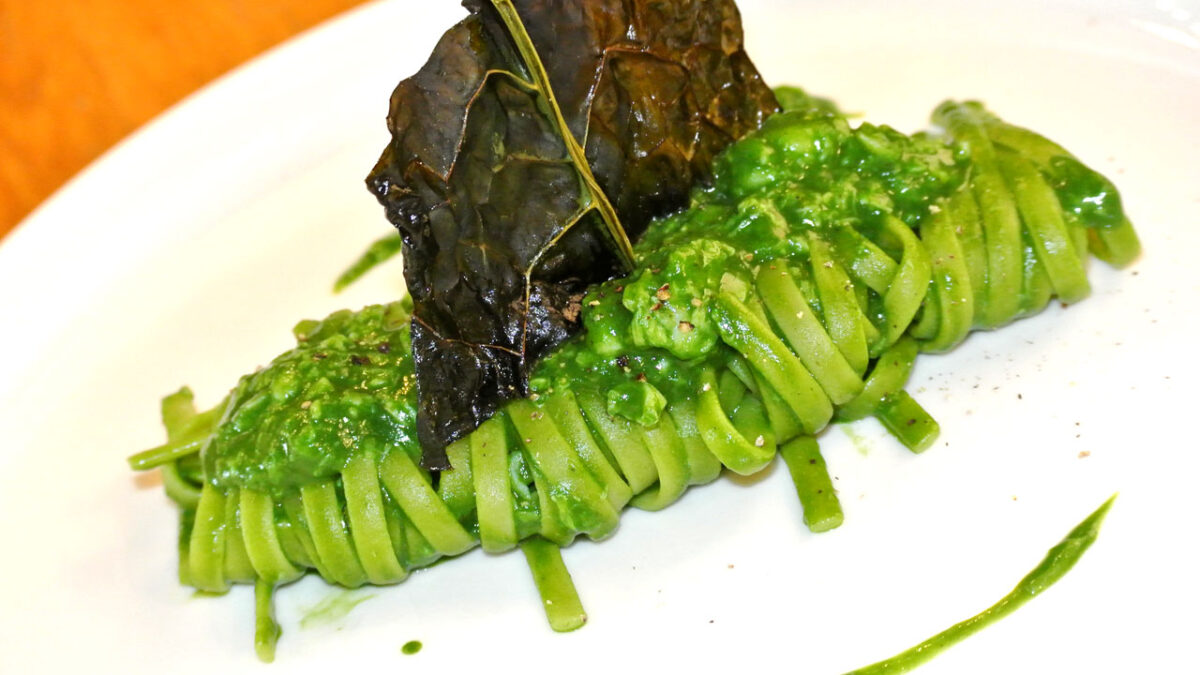 Linguine al Cavolo nero e Scampi - goodstuff AlpeAdria
