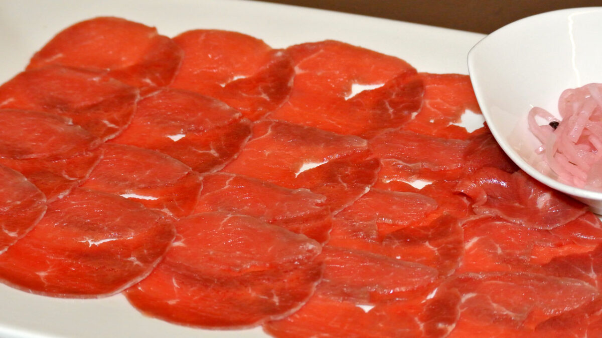 Carpaccio vom Black Angus - goodstuff AlpeAdria