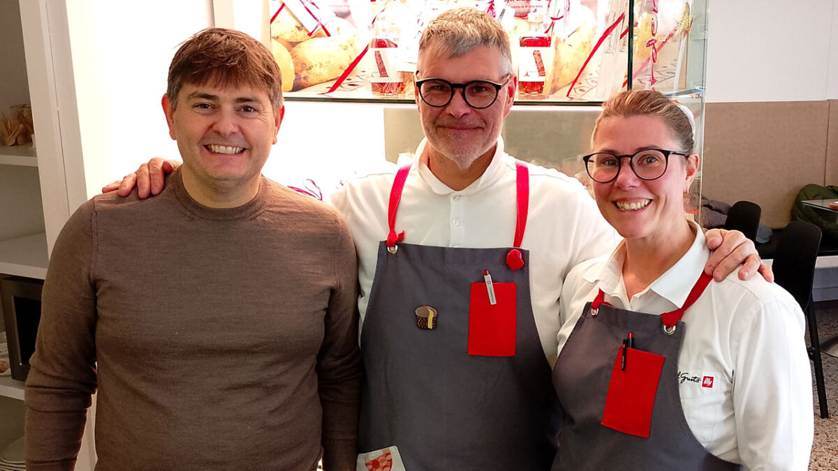 Matteo, GianMaria und Rosetta Martin - goodstuff AlpeAdria