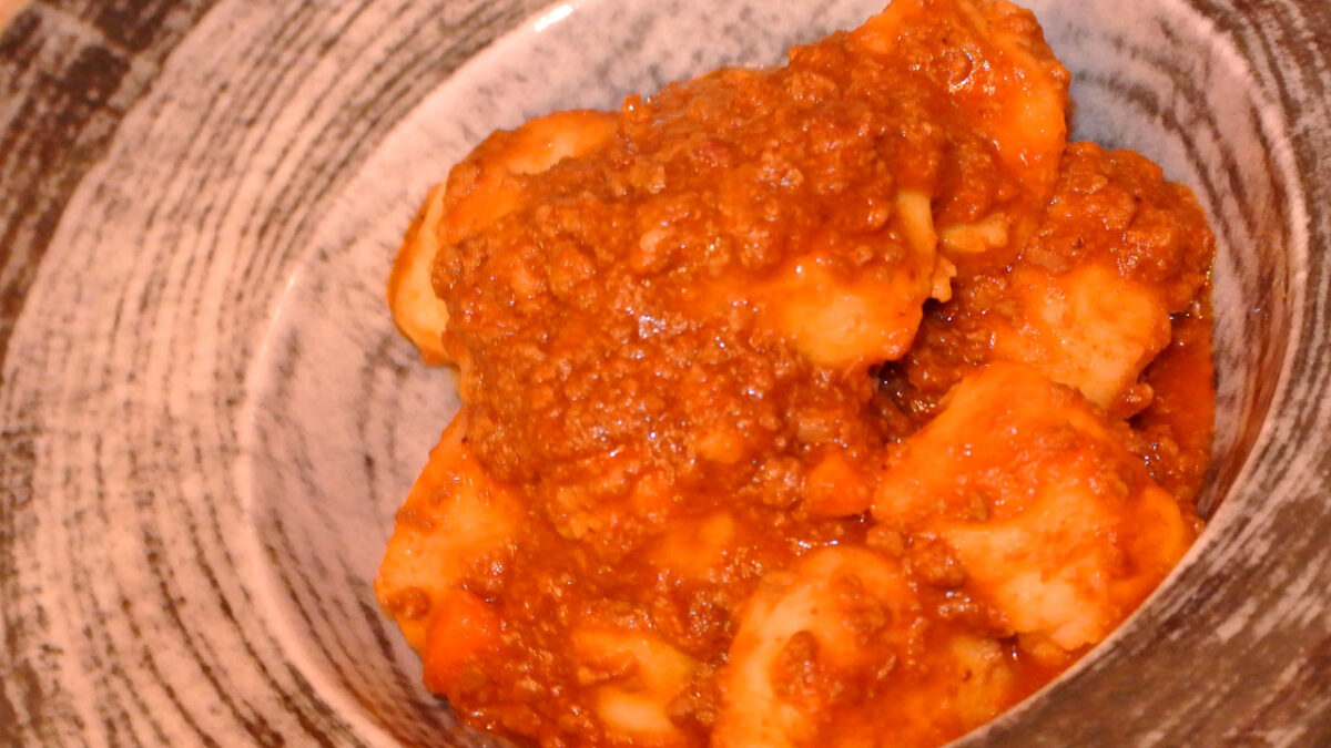 Gnocchi mit Guancialeragout - goodstuff AlpeAdria