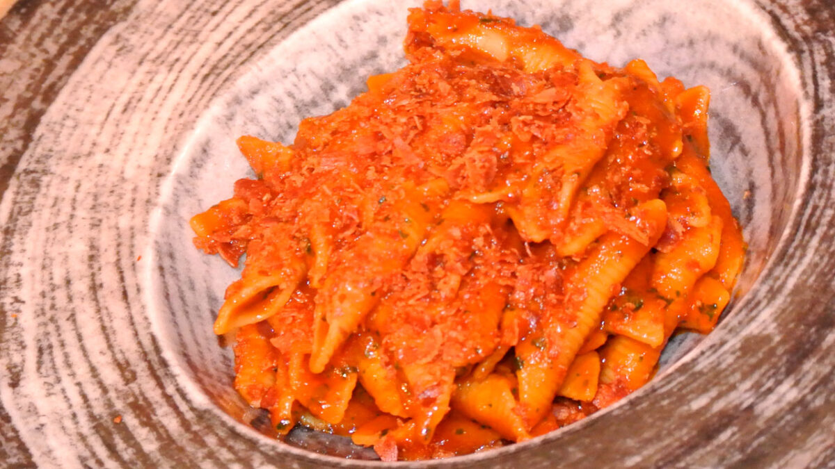 Garganelli mit Tomatenpesto - goodstuff AlpeAdria