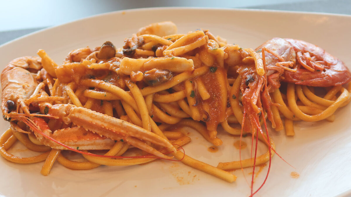 Bigoli ai Frutti di Mare - goodstuff AlpeAdria