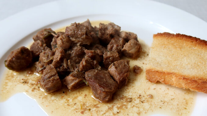 Carne de Vinha e d’Alhos – Schweinsschopf - goodstuff AlpeAdria