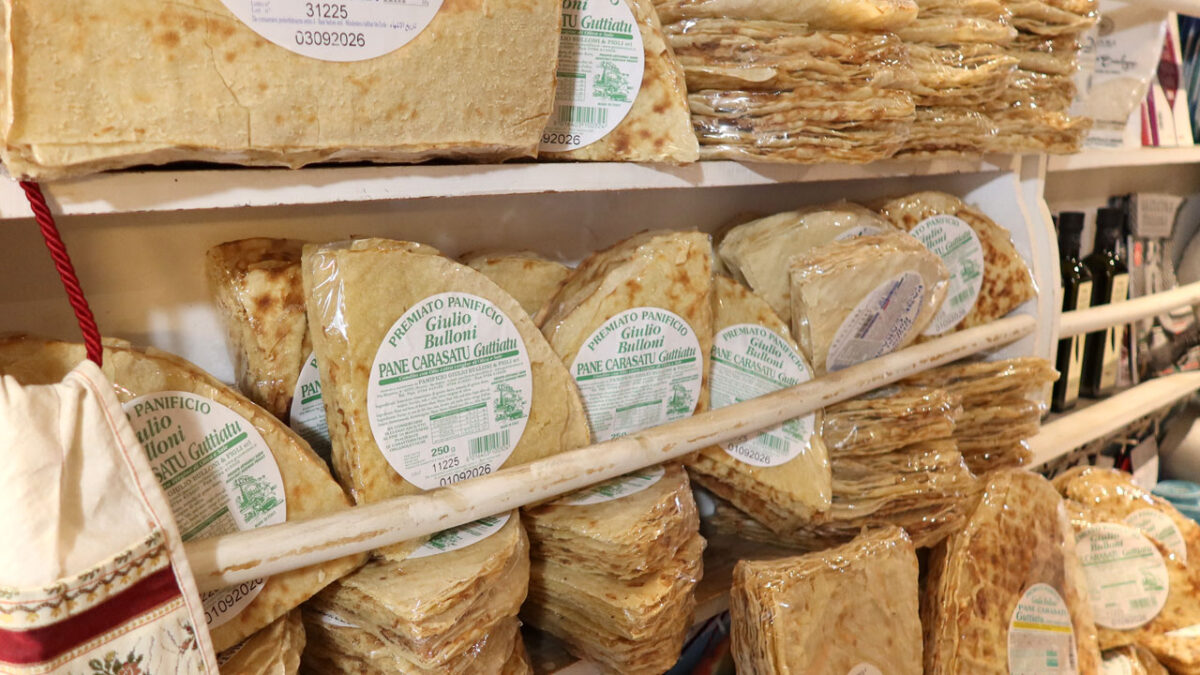 Pane Carasatu - La Nicchia - Bottega - goodstuff AlpeAdria