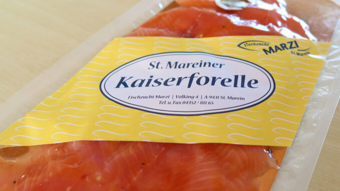 Kaiserforelle - Fischzucht Marzi - goodstuff AlpeAdria